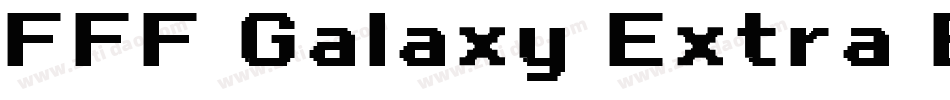 FFF Galaxy Extra Bold Extended字体转换